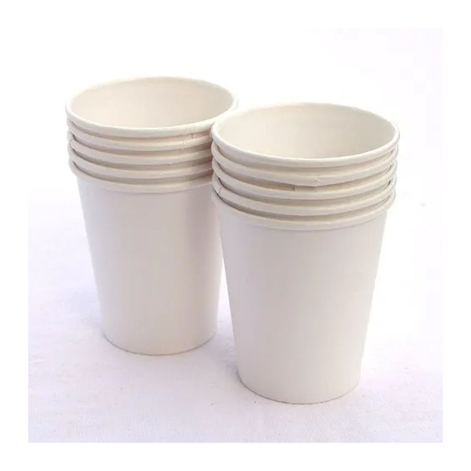 Compostable Paper Cups for Hot Drinks Eco-Friendly Disposable Cups for Coffee and Tea Grade Leak-Proof Cups Cold Beverages