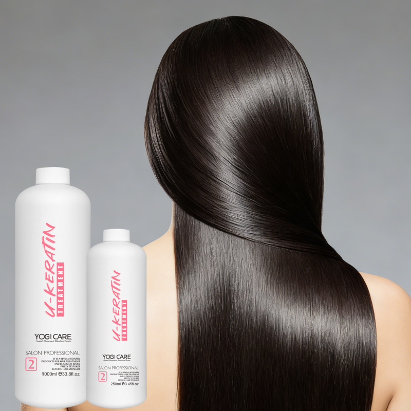 YOGI CARE FM FREE  Keratin & Herbal Moisturizing Repairing Nourishing Straight Hair Cream for Salon
