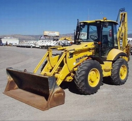Factory Price Komatsu WB150AWS2N Backhoe Loader Mini Excavator Front Shovel 4WD Digging Machine for Construction & Agriculture
