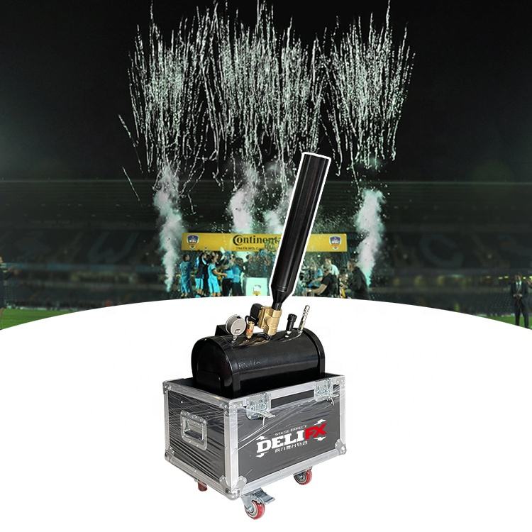 DMX512 Stadium Shot Confetti Cannon Machine Streamer Launcher Cannon Shot Gender Reveal Machine Atmosphere Equipment