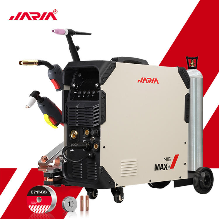 Industrial 300A 5-in-1 Multi Process Welder SYN MIG/P MIG/ LIFT TIG/MMA for Steel Stainless Steel Aluminum