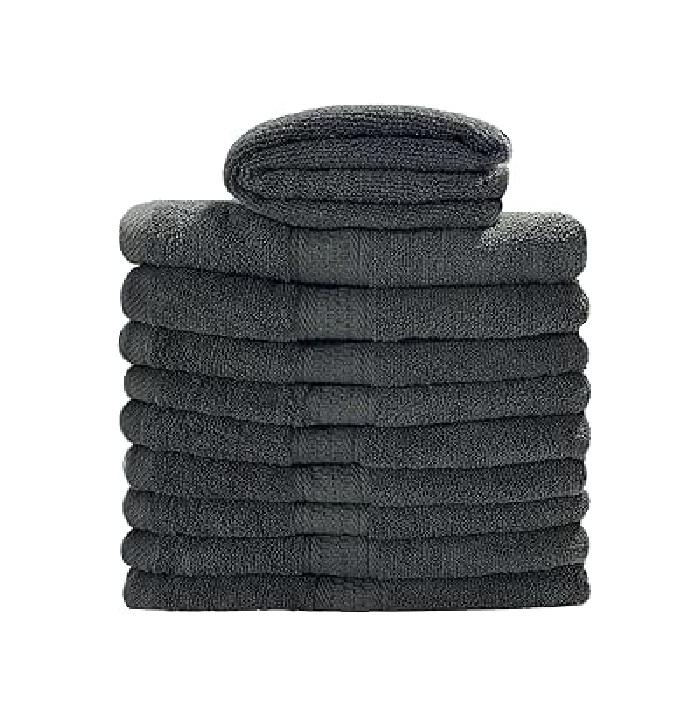 Ready to Ship Hot Selling Myooka G6P1 Luxury Knitted Compressed Quick-Dry Coral Fleece Salon Drying Hair Towels Soft & Absorbent