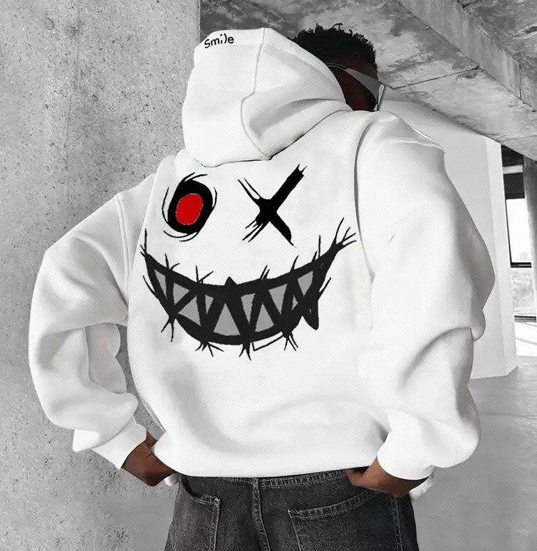 High Street Vintage Retro Solid Knitted Hooded Sweatshirt Men Women's Casual Oversized Hip-Hop Plus Size Summer Anti-Wrinkle