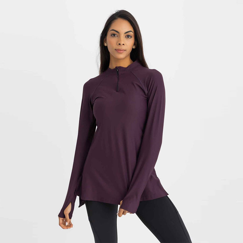 Arabic Islamic Sports Long Sleeve Tops Modest Sportswear Can Be Customized Long Tops Gym Sportswear Muslim Women