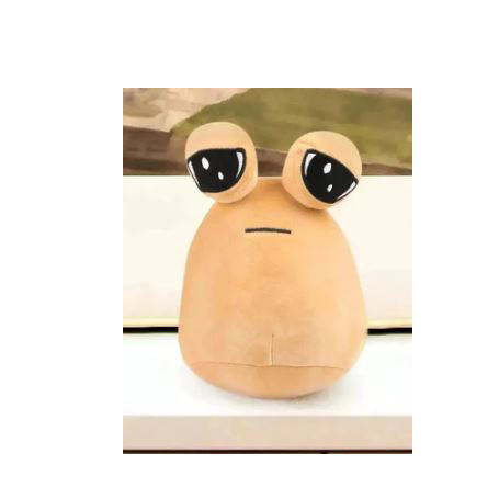 Alien Pou Sad Snail Plush Toy 22 cm Baby Soothing Toy Unisex