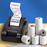 80x80 mm 57x40 mm Factory Direct Thermal Paper Roll 80mm Cash Register Paper for POS ATM Bank Thermal Paper Receipt Roll