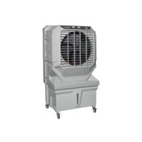 Industrial Tower Air Cooler Energy Saving Bladeless Fan Gas Powered Night Light Plastic Construction for Workshops Warehouses