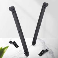 Modern Hidden Sliding Door Plastic Guide Rail for Kitchen Cabinet Gym Dining Bookcase Side-Mounted Concealed Door Accessories