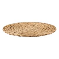 Water Hyacinth Machine Made Oriental Rug Home Use Smooth Edge Binding Natural Variation Weave Extra Thick Cushioned Washable