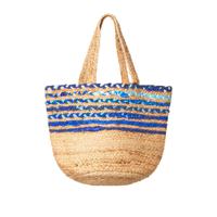 Spacious Eco Jute Fabric Stylish Tote Bag Reinforced Handles Zipper Waterproof for Shopping Picnic Travel Beach Daily Use