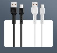 1 Meter TPE Flexible USB Type-C Cable 4-Core 120W Fast Charging Smart Chip Copper Conductor Liquid Data for Smartphones Devices