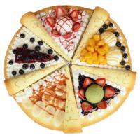 Crepe Artificial Food Fake Pancake Pie Display Faux Cafe Waffle Props Ice Cream Brunch Crepes Sweet Fruit Dessert Cheese Model
