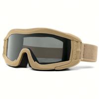 Yijia Hot Seller Anti Fog Ballistic Sunglasses Set Fan for Ballistic Airsoft Shooting Glasses EN166 Safety Glass Eye protection