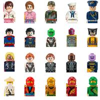 Wholesale Plastic Minifigures Building Blocks Small Particles Assembly Little Figures Ninja Soldiers for Promotional Toy