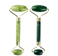 Wholesale Price Custom Logo Natural Jade Facial Massage Jade Face Roller