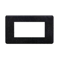 Bticino Axolute Air Compatible Slim Thin Plate 4P Moon Series Glossy Black Color Electronic Components