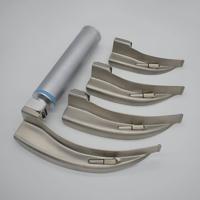 Debonairii LED Conventional Laryngoscope 4 Macintosh Blades Intubation Kit CE Certified Steel Material Veterinary Diagnostic Kit