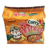 Experience Hot Chicken Flavor Ramen Curry A fragrant curry twist paired with fiery chicken noodles for a spice-forward fusion