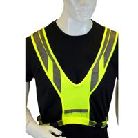 Running Reflective Vest Lightweight Safety Sports Vest for Night Jogging Cycling Training and Outdoor Active Wear
