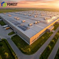 Modular Steel Construction Blocks Rapid Assembly Prefabricated School/Supermarket/Workshop/Mall/Park Structures Long-span Grid