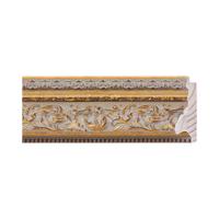 Moldurarte Classic Hand-Finished Gallery Style Pine Wood & Plaster Eco-Friendly Durable Waterproof Mirror Frame Edging Moulding