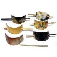 Ethnic Horn Barrettes Wholesale Fashion Hair Accessories Lady Fashion Handmade