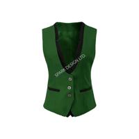 Casual Fashion Clothing Sleeveless Export Oriented Wholesale Cheap Price Top Grade Vests & Waistcoats for Womens From Bangladesh