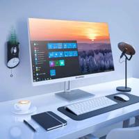Touch Screen All-in-One Desktop PC | Intel Core I5 Monoblock Computer | DDR4 RAM SSD/HDD Storage | Office Commercial Use