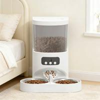 Private Label Automatic Pet Feeder Alimentador Automático Smart Pet Feeder Ultra Quiet Pet Food Dispenser Pet Bowls & Feeders