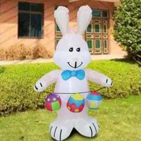 Party & Holiday Supplies Holiday Inflatable Easter Rabbit Decoration Lighting Rabbit Inflatable Easter Bunny