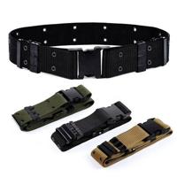 The Factory Directly Supplies High-quality Fabric Nylon Outdoor Men's Fabric Belt With Customizable Buttons