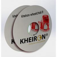 Customized Pair of Wheel Caps Hubcaps-Sizes 22/24/26