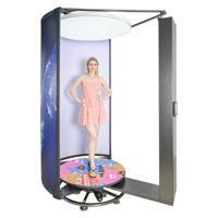 7 Seconds High-Precision Full Color 3D Body Scanner Action Figure USB High-Efficient Rotate Shooting Real People Portrait Stock