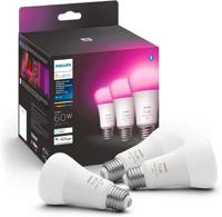 For Hu E A19 LED Smart Light Bulb White Color Ambiance 60W Indoor Homekit Sensor Remote Control Lighting