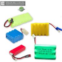 Custom Rechargeable Li-ion Cylindrical  Battery Pack with Customized Connector