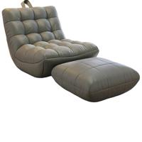 Lazyman Chaise Lounge Recliner Sofa-Eco-Friendly Comfortable Modern Minimalist Design Home Furniture for Small Bedroom Hotel