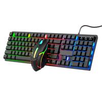 OEM USB 104-Key RGB Backlit Keyboard Mouse Combo Latest Gaming Equipment for Home Office & Desktop/Notebook Computer