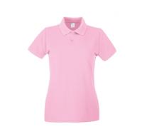 2026 Pink Color Women's Plus Size Polo Shirts Casual Stylish Solid Color Turn Down Collar Short Sleeve Polo Shirts For Women
