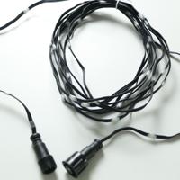 Fairy String Seed Pixel Light X Connect Seed Pixel Roll 12V LED String Holiday Decoration Black Wire  50ct/string