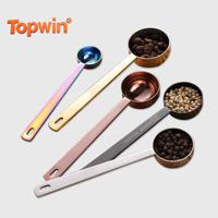 Kitchen Baking Measuring Tools Stainless Steel Coffee Bean Scoop 15/30ml Measuring Spoon