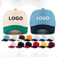 Wholesale Blank 5-Panel Mesh Trucker Hats | High-End Men's Outdoor Color Block Caps | Custom 3D Embroidery/Print Logo