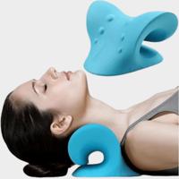 Therapeutic Relaxation Pillow with Neck Support Positioner Functional Product in Pillows & Positioners Category