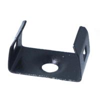 Black Steel Swivel Hook Titanium Zinc Alloy Material Mounting Guide Clip for Aluminum Profile BAZ1707 Anodized Plain Available