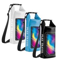 Custom Fashion External Frame Waterproof Travel Backpack with Zipper Closure and Touchscreen Phone Pocket for Camping and Hiking