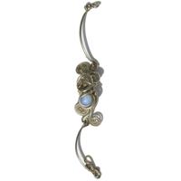Unisex Bohemian Style Alpaca Bracelet Handmade in Ecuador Fashion Jewelry Metal Gift