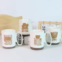 Soporte De Diseno De Cafe Taza Apilada, Taza De Cafe De Ceramic, Taza De Cafe Personalizada