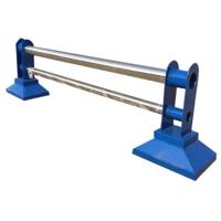 Urban Roadway Crash Barrier Man-Vehicle Isolation Safety Traffic Barricade Guard Fence Municipal Guardrail Stainless Steel Blue