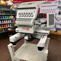 12 Heads 12 Needles 1500 RPM High Speed Motor Automatic Computerized Embroidery Machine 16 Languages for T-Shirt For Sale