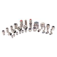 Professional Factory Custom Cable Protection System Full Series Brass SS304 SS316 Cable Gland Conduit Connector Drag Chain Joint