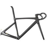 Factory Wholesale Custom 700c Carbon Fiber Road Bike Frames Super Light with Disc Brake Feature